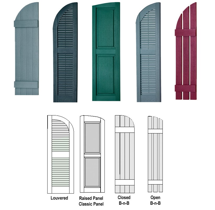 vinyl shutters